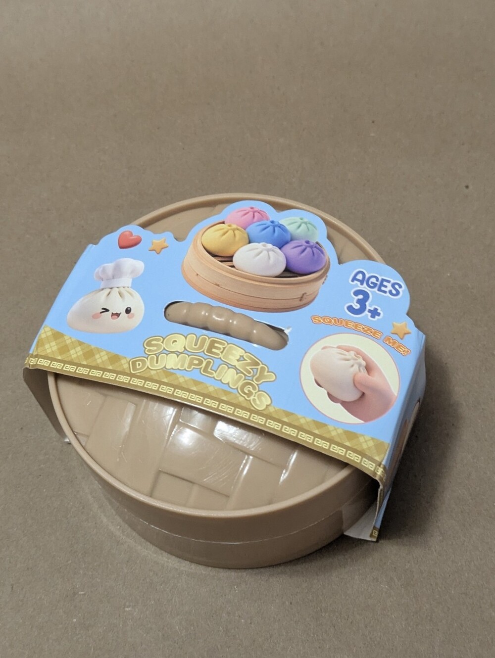 Squeezy Dumpling Kids Toy - Colorful Dumplings